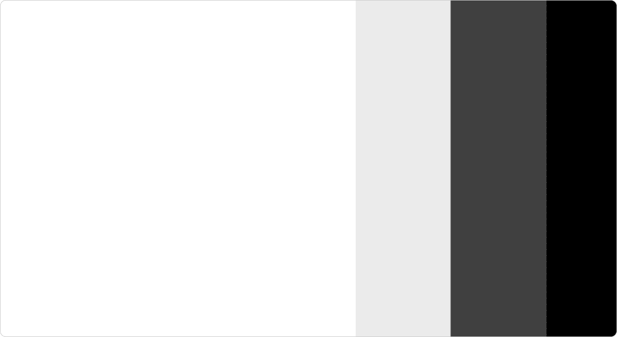 Primary color palette